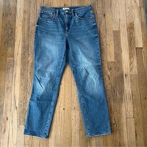 Madewell Women's Jean The High-Rise Slim Boyfriend, Size 29